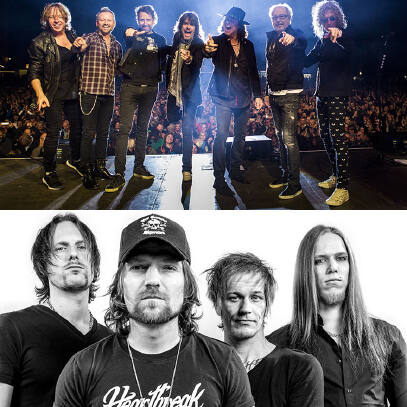 Foreigner + Saga + The New Roses